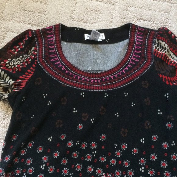 Short Sleeve Papillon Dress Size L - Picture 10 of 12